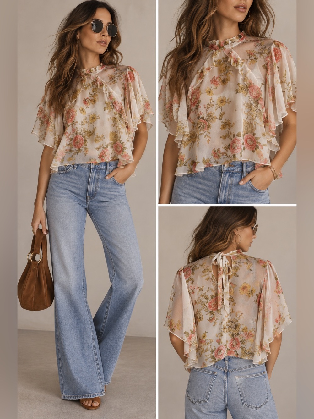 🩷 On-Trend FW2026🩷
Zara—Cropped, tie-back, flowy sleeves, hidden side zip, NWT